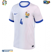 Moški Nogometni dresi Francija Dayot Upamecano #4 Gostujoči EP 2024 Kratek Rokav